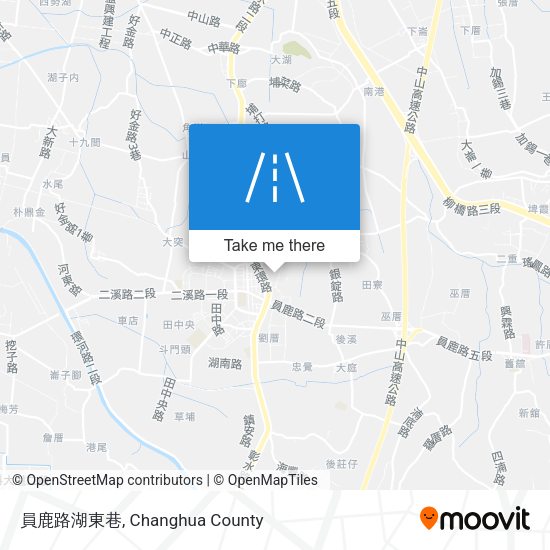 員鹿路湖東巷 map