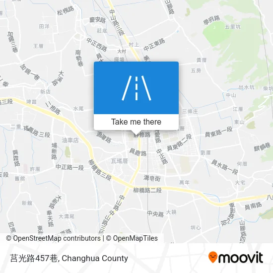 莒光路457巷地圖