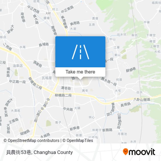 員農街53巷 map
