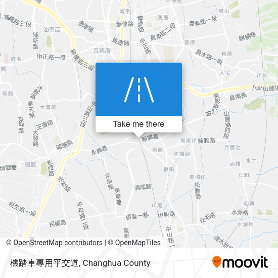 機踏車專用平交道 map