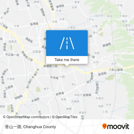 香山一路地圖