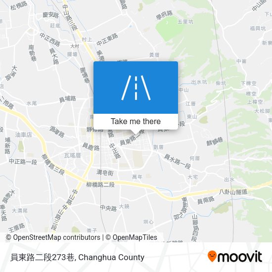員東路二段273巷地圖