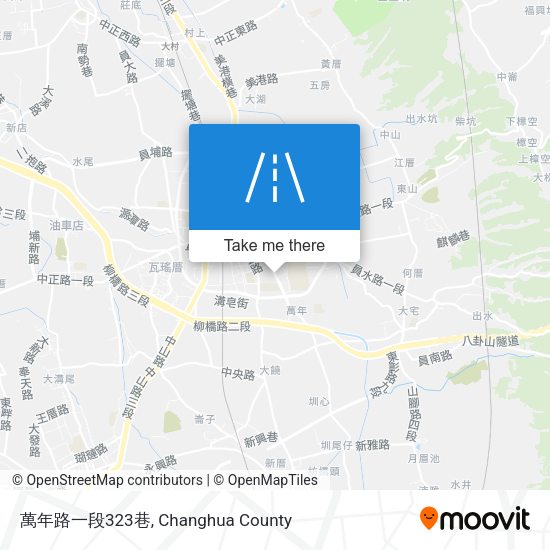 萬年路一段323巷 map