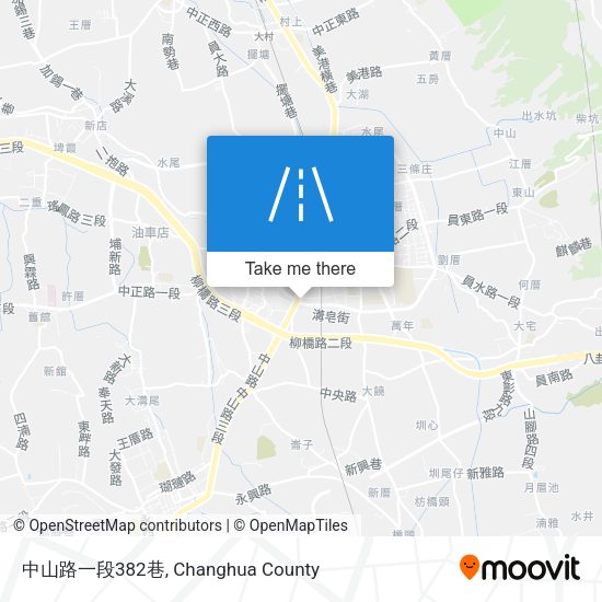 中山路一段382巷 map