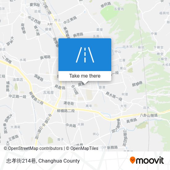 忠孝街214巷 map