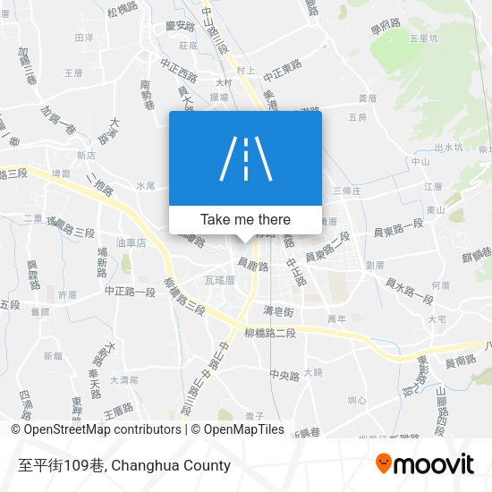 至平街109巷地圖