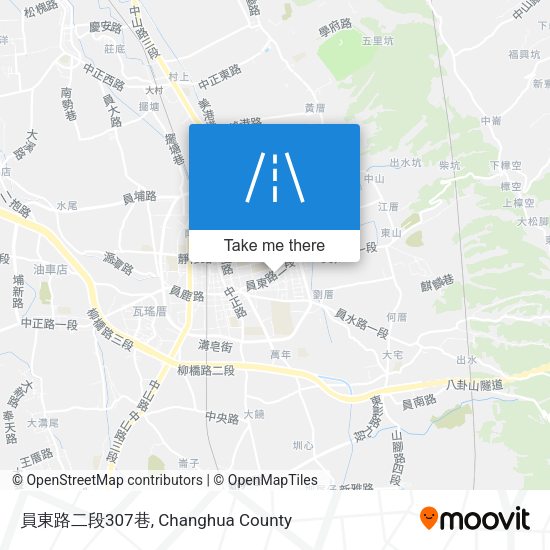 員東路二段307巷地圖