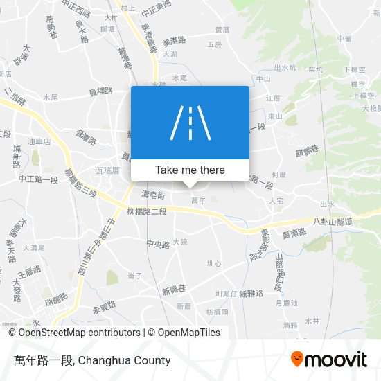萬年路一段 map