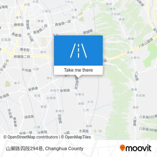 山腳路四段294巷 map