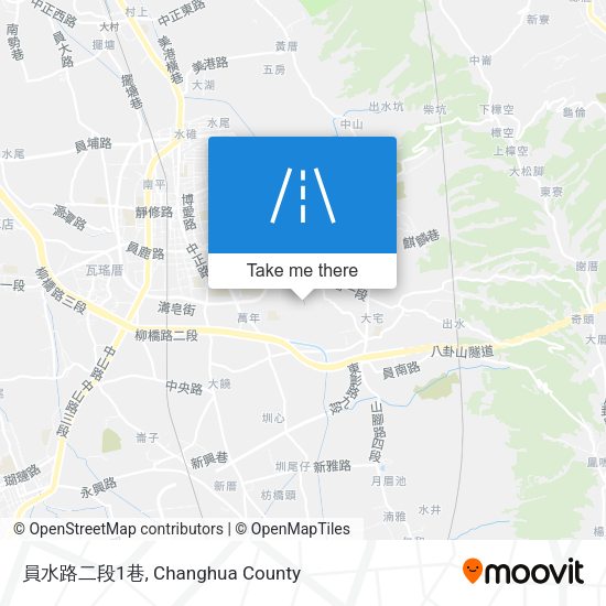 員水路二段1巷 map