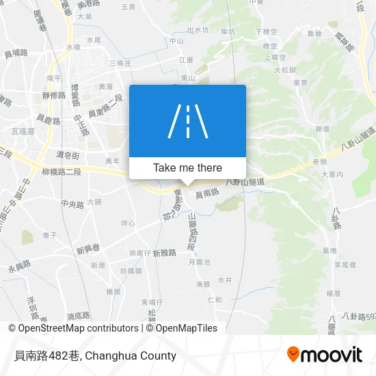 員南路482巷 map