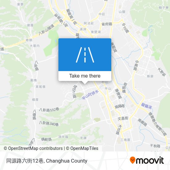 同源路六街12巷 map