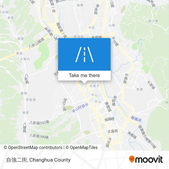 自強二街 map