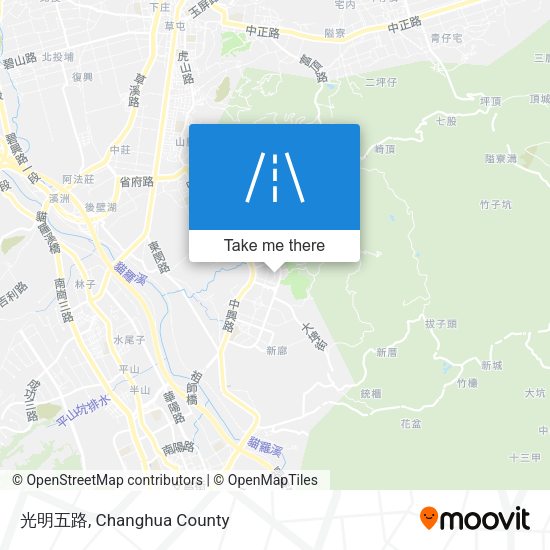 光明五路地圖
