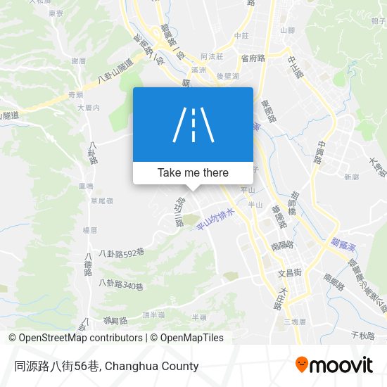 同源路八街56巷地圖
