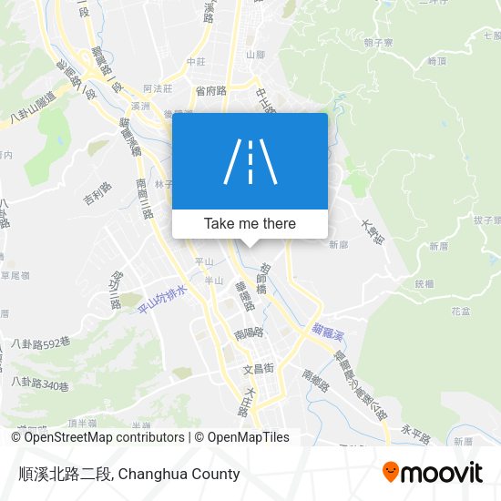 順溪北路二段 map