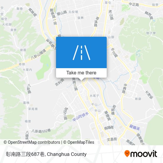彰南路三段687巷地圖