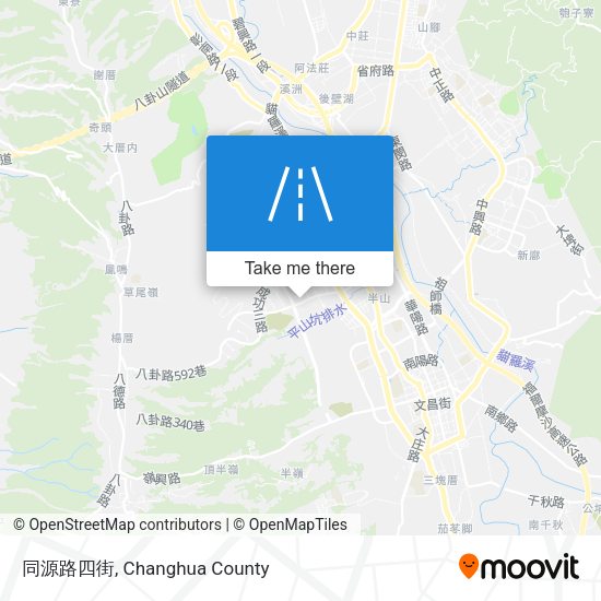 同源路四街 map
