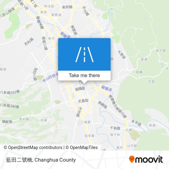 藍田二號橋 map