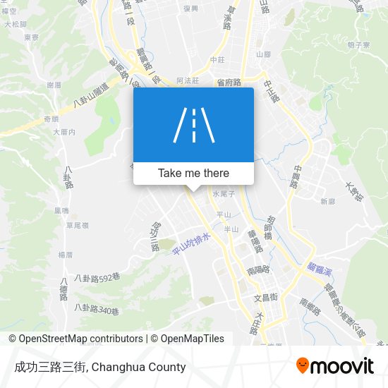 成功三路三街 map