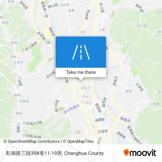 彰南路三段398巷11-19弄地圖