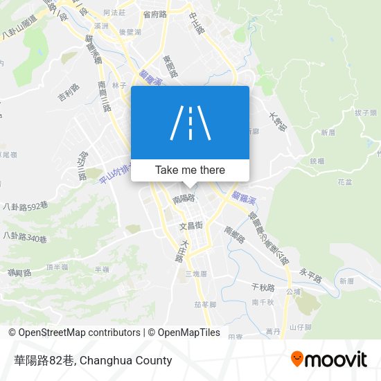 華陽路82巷地圖