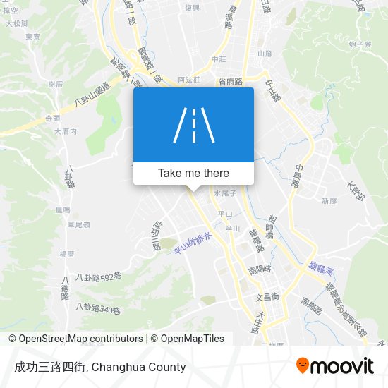 成功三路四街 map