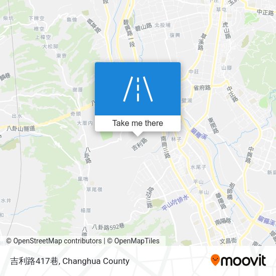 吉利路417巷地圖