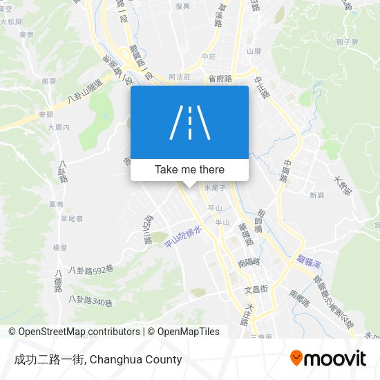 成功二路一街地圖