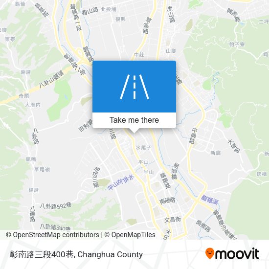 彰南路三段400巷地圖