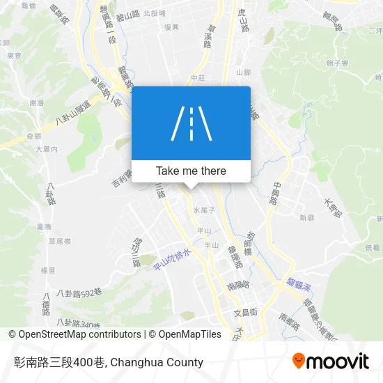 彰南路三段400巷地圖