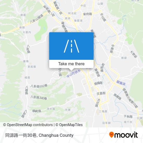 同源路一街30巷地圖