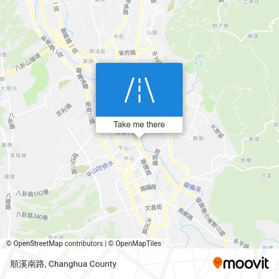 順溪南路 map