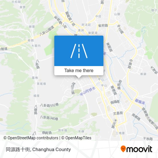 同源路十街地圖