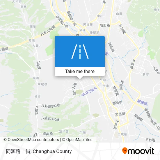 同源路十街 map