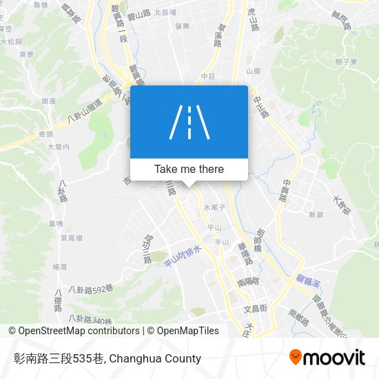 彰南路三段535巷地圖