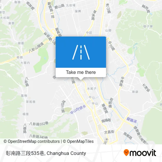 彰南路三段535巷地圖