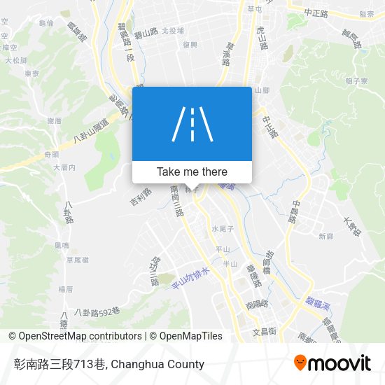 彰南路三段713巷地圖