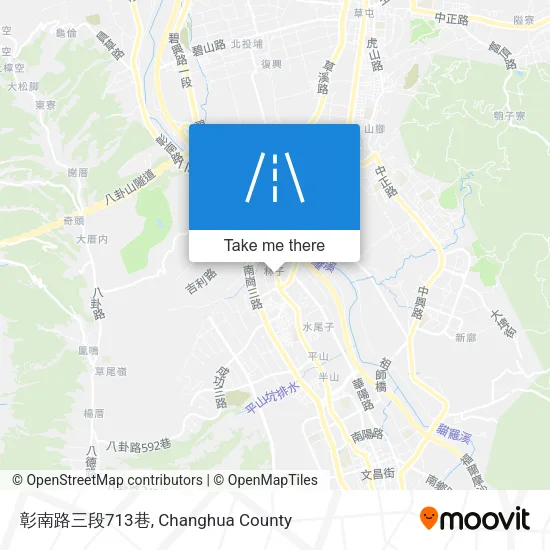 彰南路三段713巷地圖