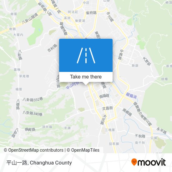 平山一路 map
