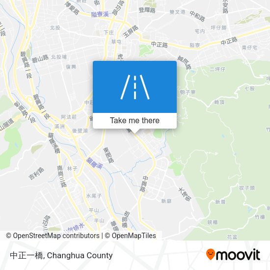 中正一橋地圖