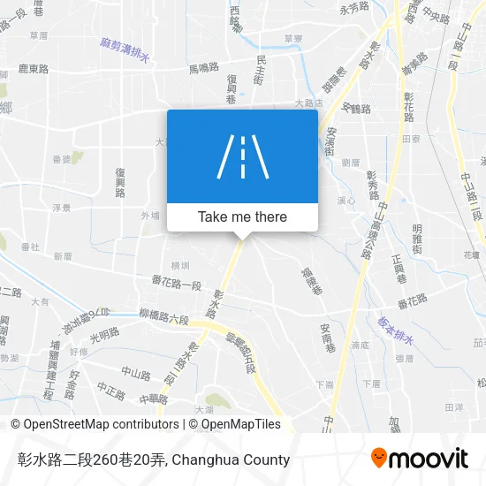 彰水路二段260巷20弄地圖