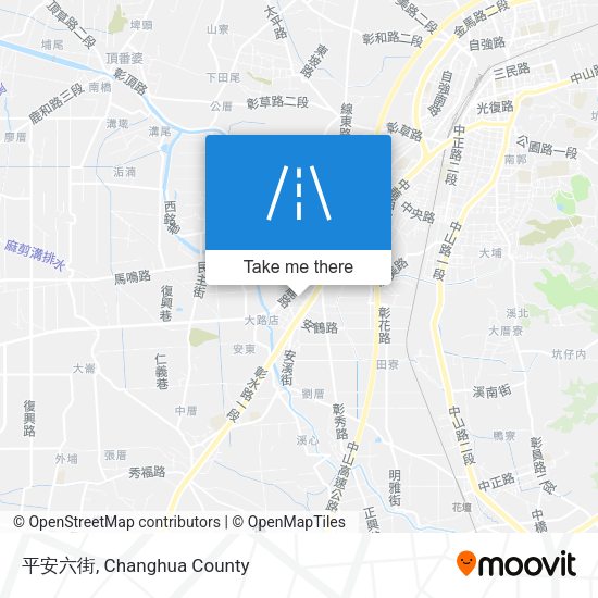平安六街 map