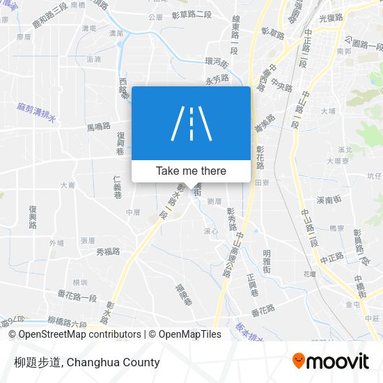 柳題步道地圖