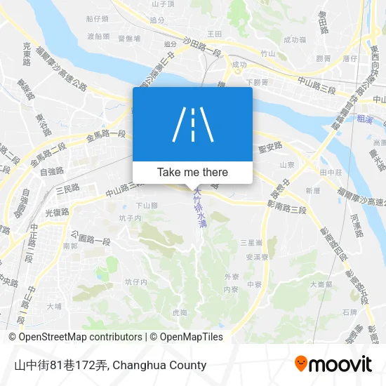 山中街81巷172弄 map