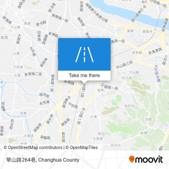 華山路264巷 map