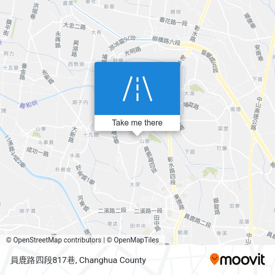 員鹿路四段817巷 map
