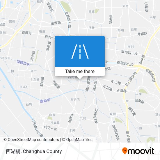西湖橋 map