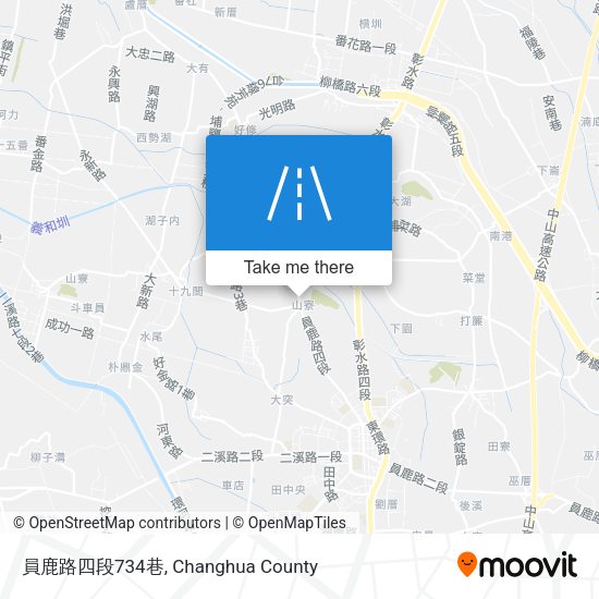 員鹿路四段734巷 map