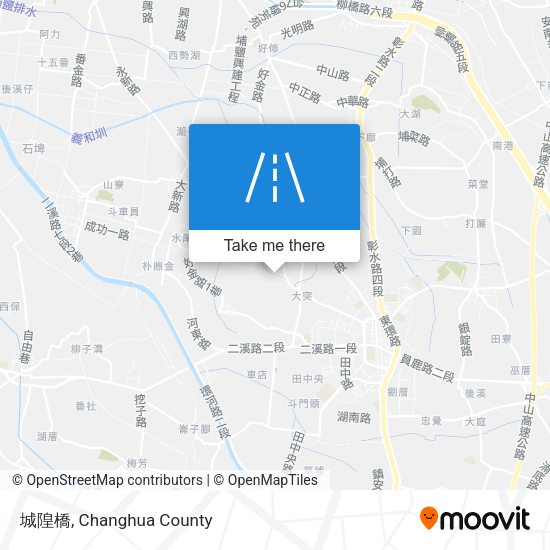 城隍橋地圖